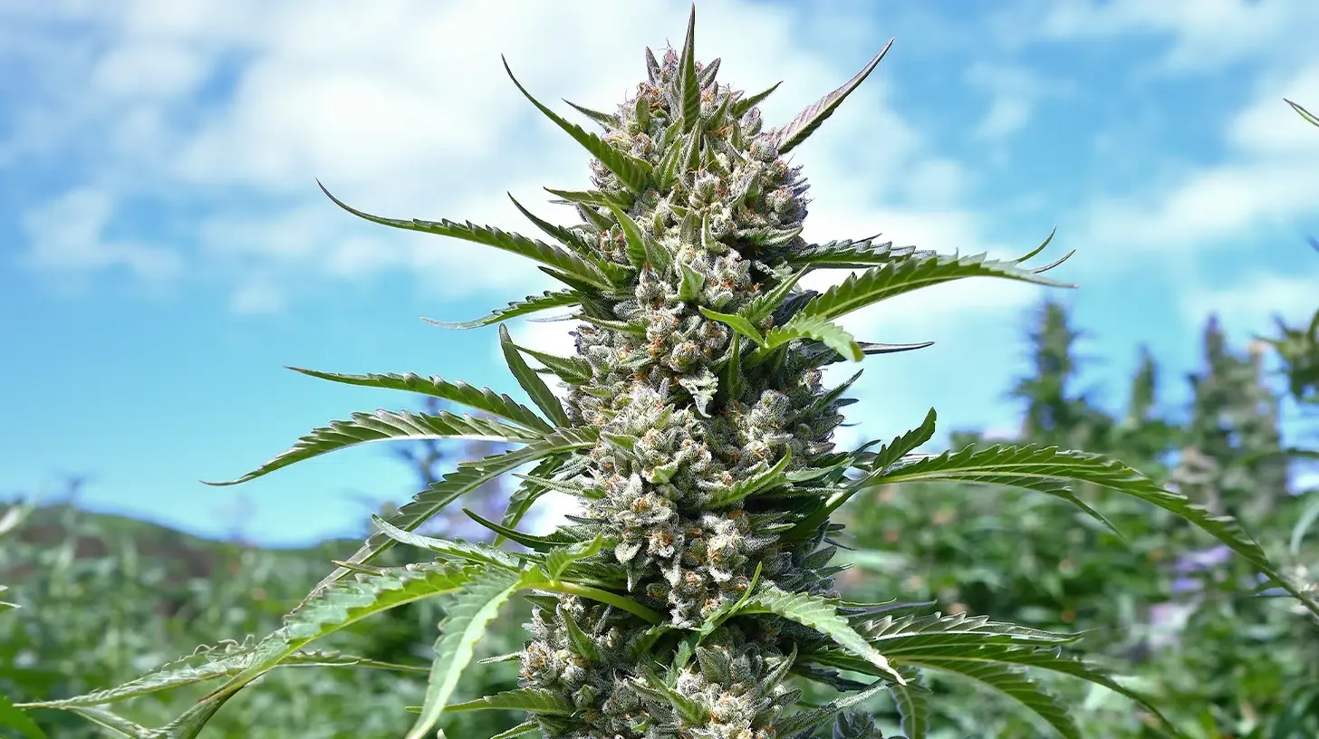 A Frosted Cherry'Os cannabis plant ready to harvest