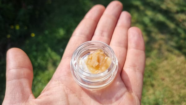 Grapes and Cream Hash Rosin washed by ItalMelts