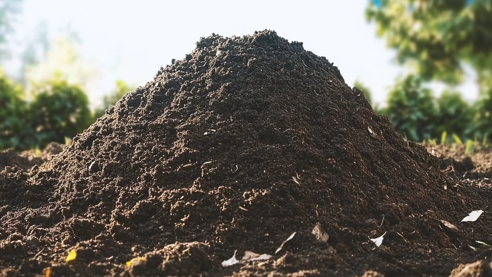 Soil pile