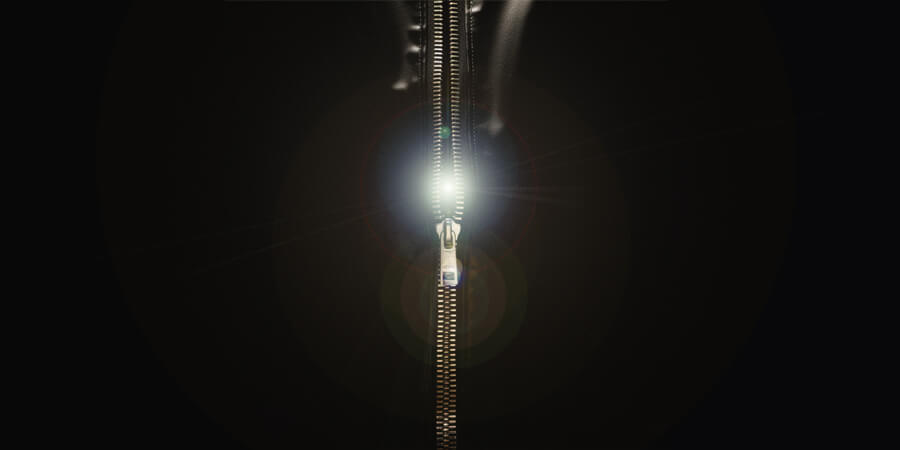 A zipper-style light system, offering easy access and light installation within a grow tent, allowing for proper environmental control.