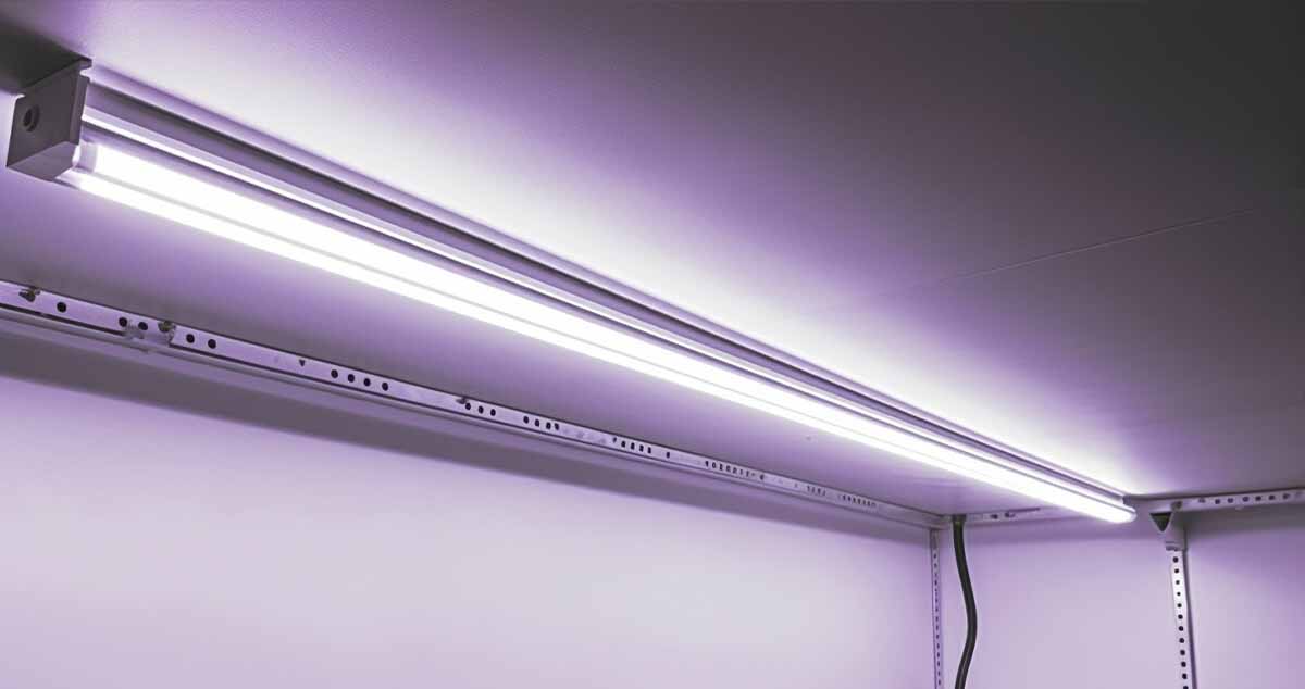 An image of high-quality LED grow lights, recognized for their superior performance in promoting cannabis plant growth. The lights are known for their full spectrum, energy efficiency, and long lifespan.