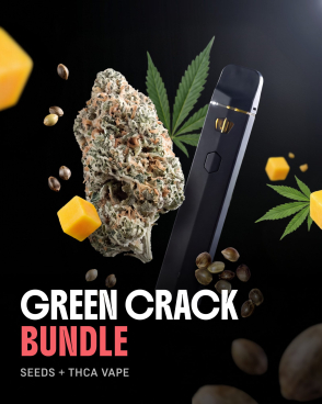 Green Crack THCa + Seeds Bundle
