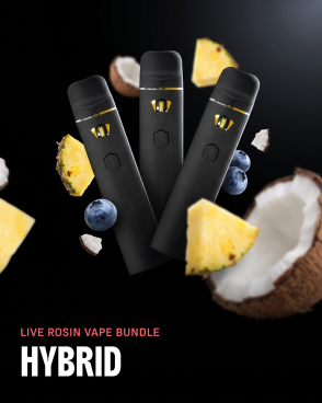 Hybrid Live Rosin THCa Vape Bundle