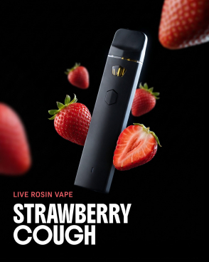 Strawberry Cough Live Rosin THCa Vape 1G