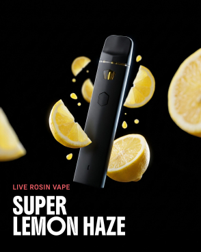 Super Lemon Haze Live Rosin THCa Vape 1G