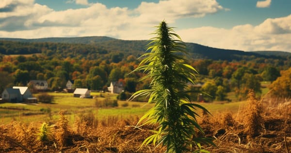 Massachusetts marijuana cannabis grows outdoors